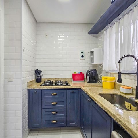Apartamento para alugar com 85m², 2 quartos e 2 vagascozinha