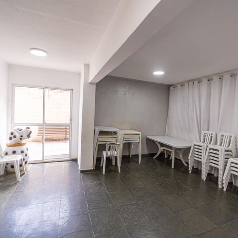 Apartamento à venda com 50m², 2 quartos e 1 vagaÁrea comum - Salão de festas