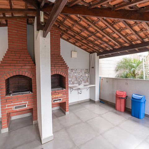 Apartamento à venda com 50m², 2 quartos e 1 vagaÁrea comum - Churrasqueira