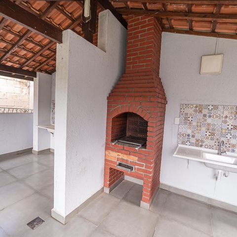 Apartamento à venda com 50m², 2 quartos e 1 vagaÁrea comum - Churrasqueira