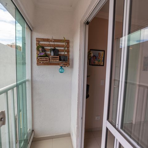 Apartamento à venda com 50m², 2 quartos e 1 vagaVaranda