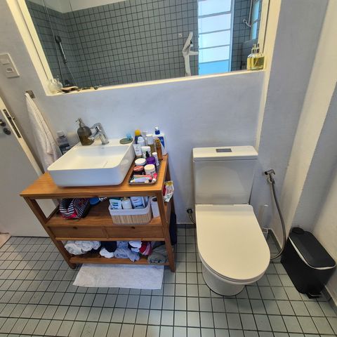 Apartamento à venda com 70m², 1 quarto e sem vaga Apartamento à venda com 70m², 1 quarto e sem vagaBanheiro