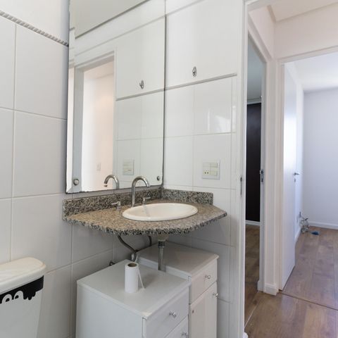 Apartamento à venda com 69m², 2 quartos e 2 vagasBanheiro Social 