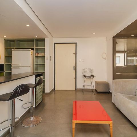 Studio à venda com 43m², 1 quarto e sem vaga