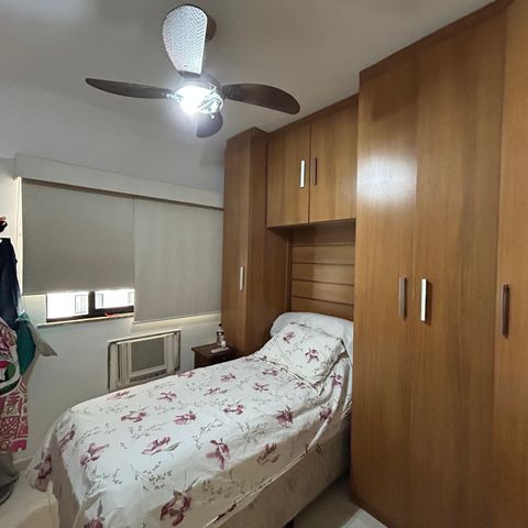 Apartamento à venda com 98m², 4 quartos e 2 vagasQuarto 2