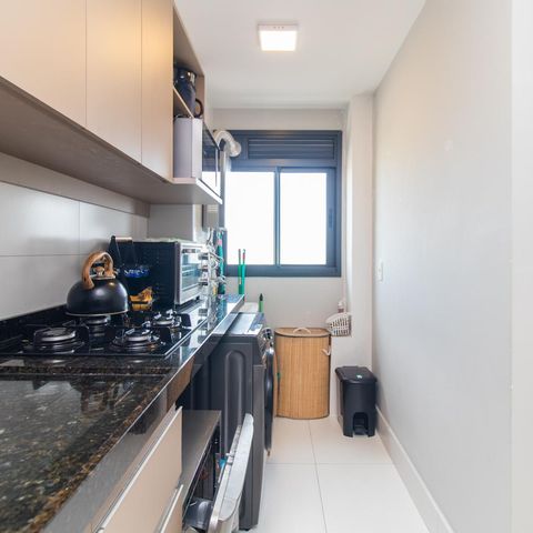 Apartamento à venda com 58m², 2 quartos e 1 vagaCozinha
