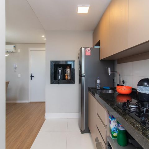 Apartamento à venda com 58m², 2 quartos e 1 vagaCozinha