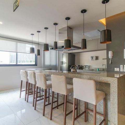 Apartamento à venda com 58m², 2 quartos e 1 vagaÁrea comum - Salão de festas