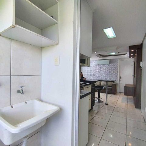 Apartamento à venda com 50m², 1 quarto e 1 vaga Apartamento à venda com 50m², 1 quarto e 1 vagaÁrea de Serviço
