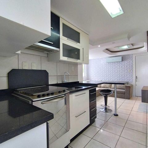 Apartamento à venda com 50m², 1 quarto e 1 vaga Apartamento à venda com 50m², 1 quarto e 1 vagaCozinha