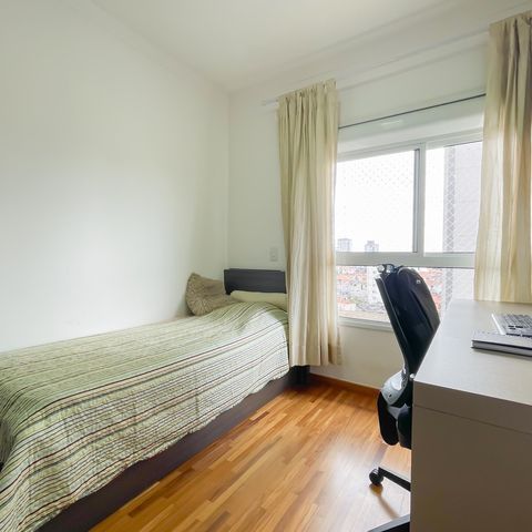 Apartamento à venda com 99m², 3 quartos e 2 vagasQuarto 3