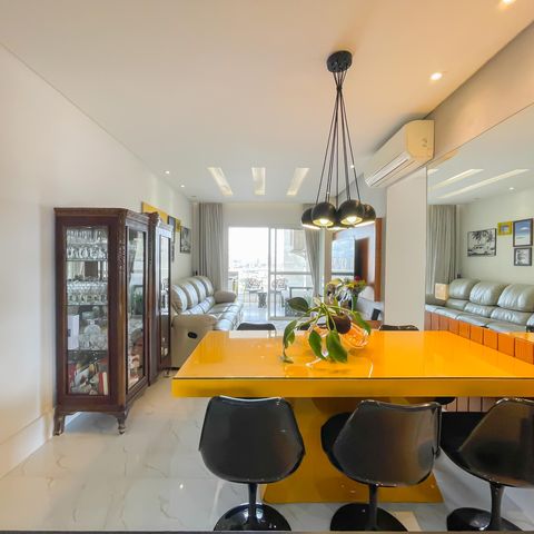 Apartamento à venda com 99m², 3 quartos e 2 vagasSala