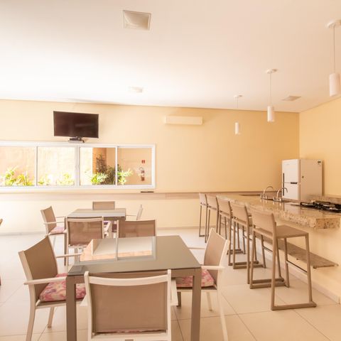 Apartamento à venda com 99m², 3 quartos e 2 vagasÁrea comum - Salão de festas