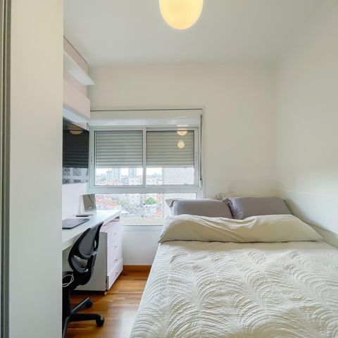 Apartamento à venda com 99m², 3 quartos e 2 vagasQuarto 2