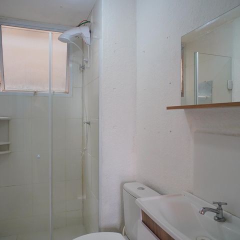 Apartamento para alugar com 42m², 2 quartos e sem vaga Apartamento para alugar com 42m², 2 quartos e sem vagaBanheiro