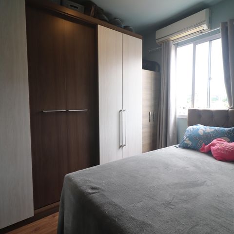 Apartamento à venda com 40m², 2 quartos e 1 vagaQuarto 02