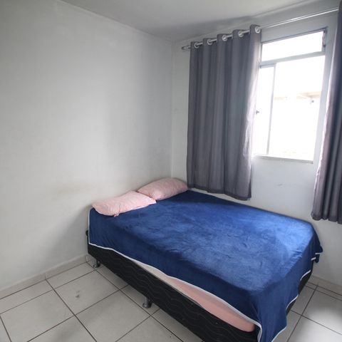 Apartamento à venda com 44m², 2 quartos e 1 vagaQuarto 2