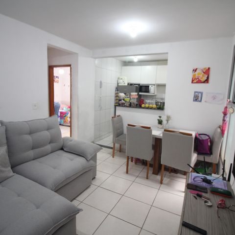 Apartamento à venda com 44m², 2 quartos e 1 vagaSala