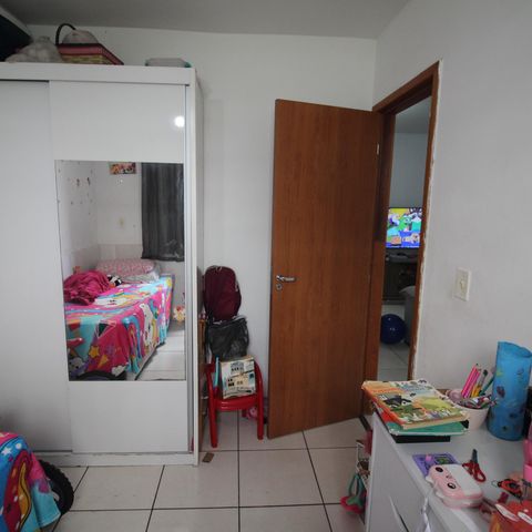 Apartamento à venda com 44m², 2 quartos e 1 vagaQuarto 1