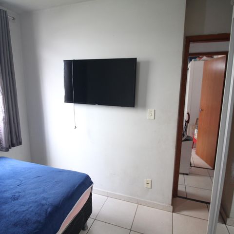 Apartamento à venda com 44m², 2 quartos e 1 vagaQuarto 2