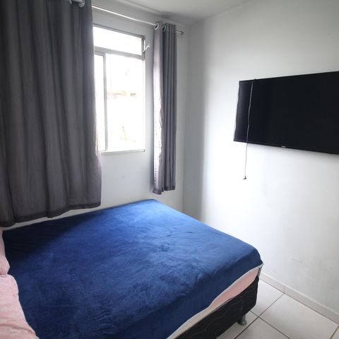 Apartamento à venda com 44m², 2 quartos e 1 vagaQuarto 2