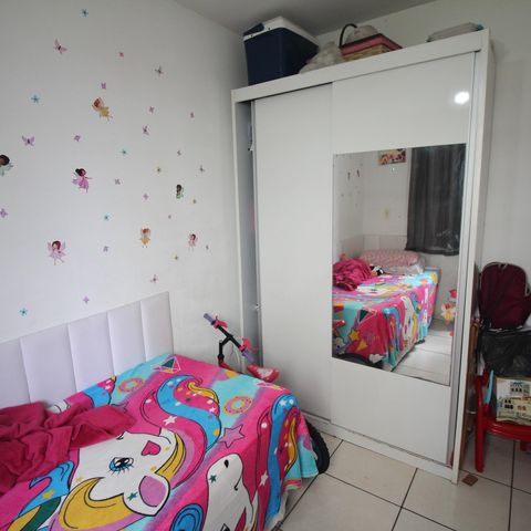 Apartamento à venda com 44m², 2 quartos e 1 vagaQuarto 1