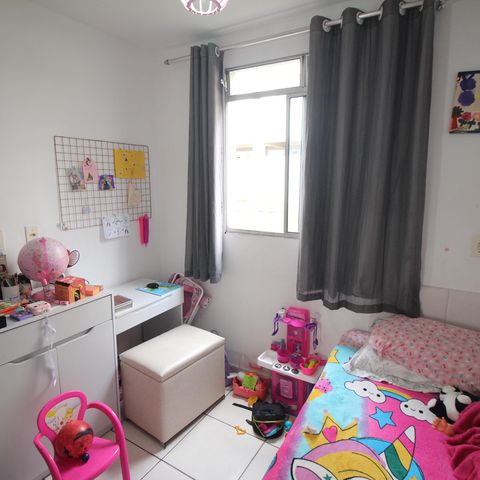 Apartamento à venda com 44m², 2 quartos e 1 vagaQuarto 1