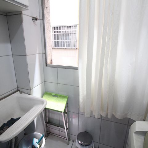 Apartamento à venda com 44m², 2 quartos e 1 vagaCozinha e Área de Serviço
