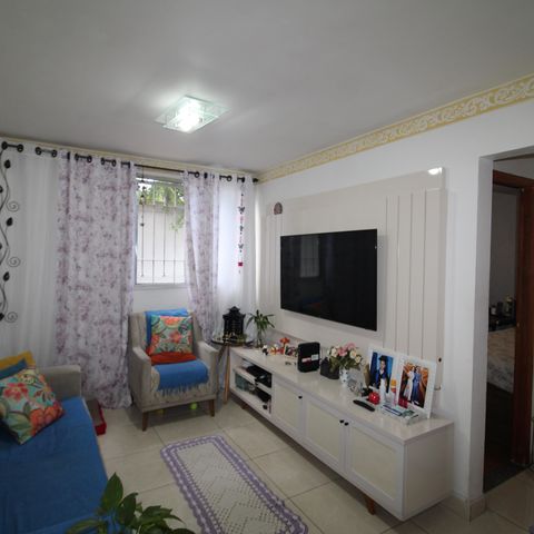 Apartamento à venda com 58m², 2 quartos e 1 vagaSala