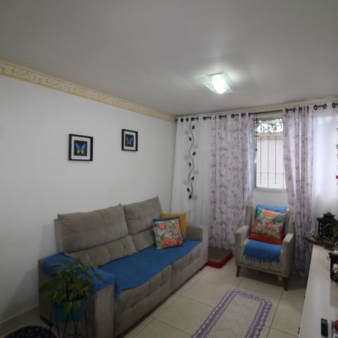 Apartamento à venda com 58m², 2 quartos e 1 vagaSala