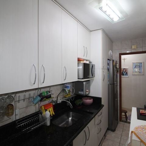 Apartamento à venda com 58m², 2 quartos e 1 vagaCozinha / Área de Serviço