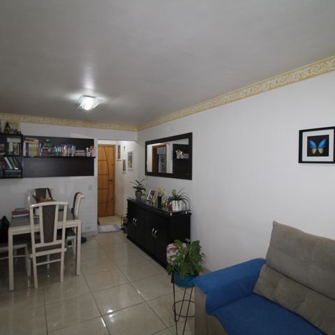Apartamento à venda com 58m², 2 quartos e 1 vagaSala