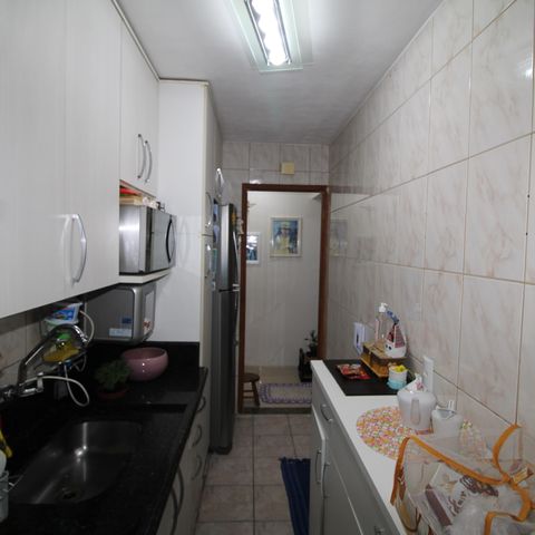 Apartamento à venda com 58m², 2 quartos e 1 vagaCozinha / Área de Serviço