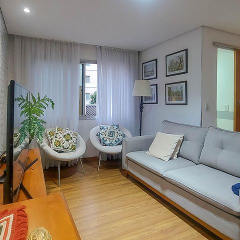 Apartamento à venda com 84m², 2 quartos e 1 vagaSala