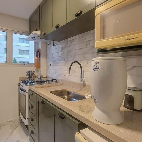 Apartamento à venda com 84m², 2 quartos e 1 vagaCozinha