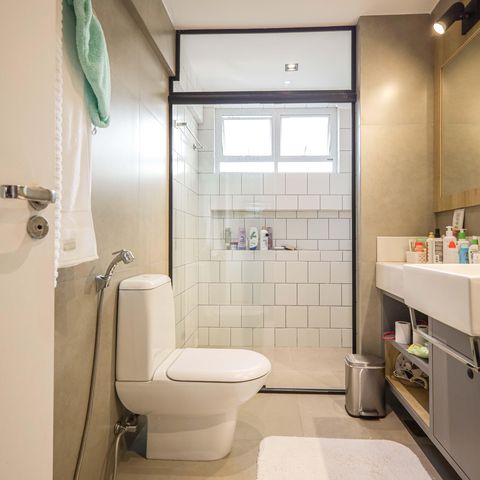 Apartamento à venda com 64m², 1 quarto e 1 vagaBanheiro