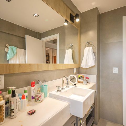 Apartamento à venda com 64m², 1 quarto e 1 vagaBanheiro