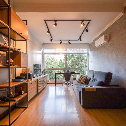 Apartamento à venda com 64m², 1 quarto e 1 vagaSala
