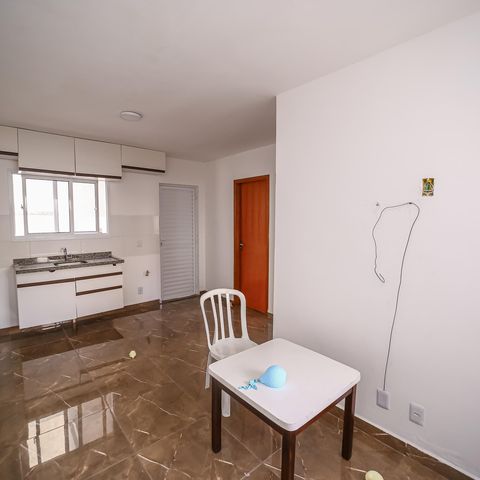 Apartamento à venda com 39m², 2 quartos e sem vagaSala/Cozinha