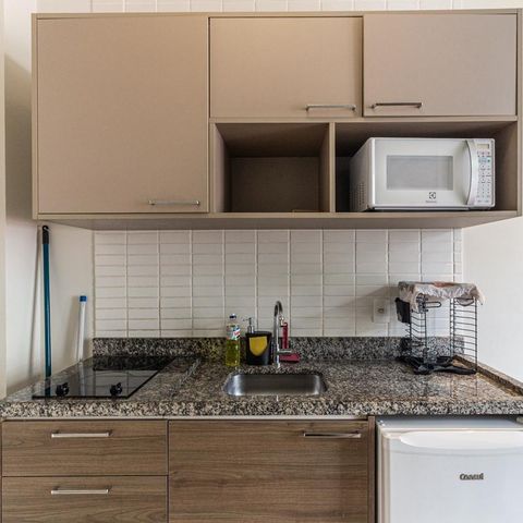 Studio à venda com 22m², 1 quarto e sem vaga Studio à venda com 22m², 1 quarto e sem vagaCozinha