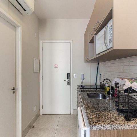 Studio à venda com 22m², 1 quarto e sem vaga Studio à venda com 22m², 1 quarto e sem vagaCozinha