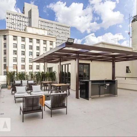 Studio à venda com 22m², 1 quarto e sem vaga Studio à venda com 22m², 1 quarto e sem vagaSalão de Festas