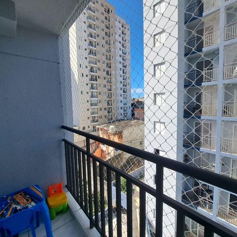 Apartamento à venda com 48m², 2 quartos e 1 vaga Apartamento à venda com 48m², 2 quartos e 1 vagaSacada