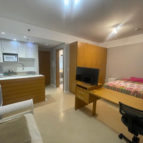 Apartamento à venda com 35m², 1 quarto e 1 vaga Apartamento à venda com 35m², 1 quarto e 1 vagaSala/Quarto