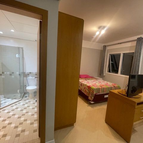 Apartamento à venda com 35m², 1 quarto e 1 vaga Apartamento à venda com 35m², 1 quarto e 1 vagaSala/Quarto