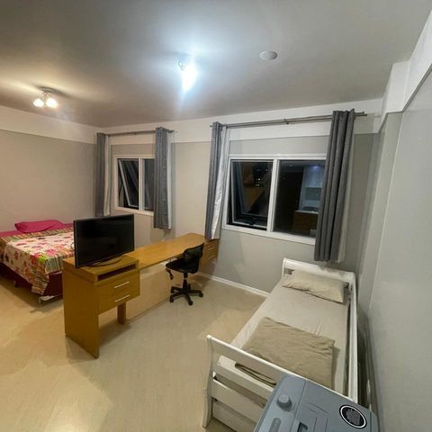 Apartamento à venda com 35m², 1 quarto e 1 vaga Apartamento à venda com 35m², 1 quarto e 1 vagaSala/Quarto