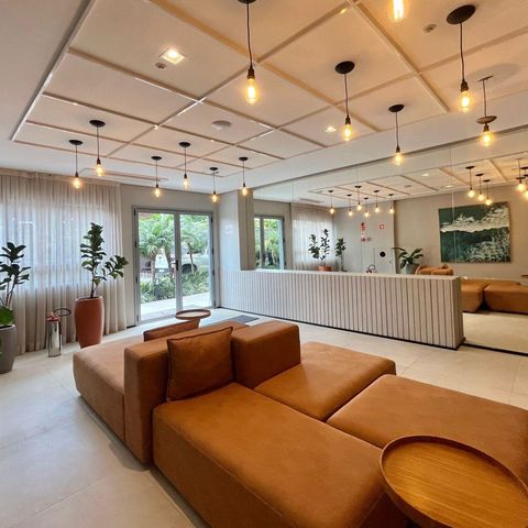 Apartamento para alugar com 44m², 1 quarto e 1 vagaÁrea Comum- Hall de entrando
