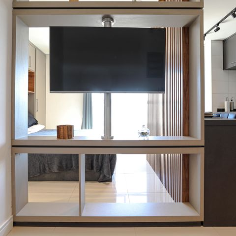 Apartamento para alugar com 27m², 1 quarto e 1 vaga Apartamento para alugar com 27m², 1 quarto e 1 vagaSala