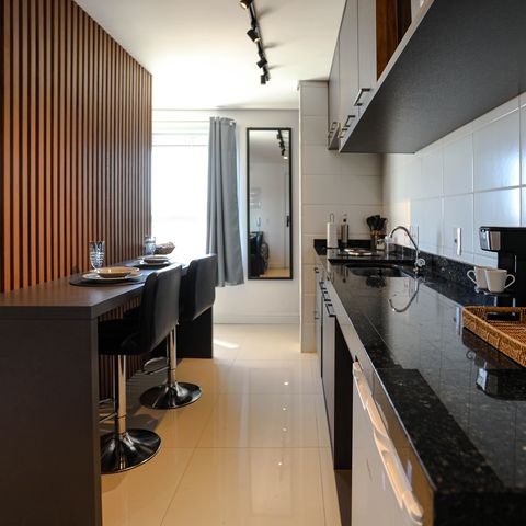 Apartamento para alugar com 27m², 1 quarto e 1 vaga Apartamento para alugar com 27m², 1 quarto e 1 vagaCozinha