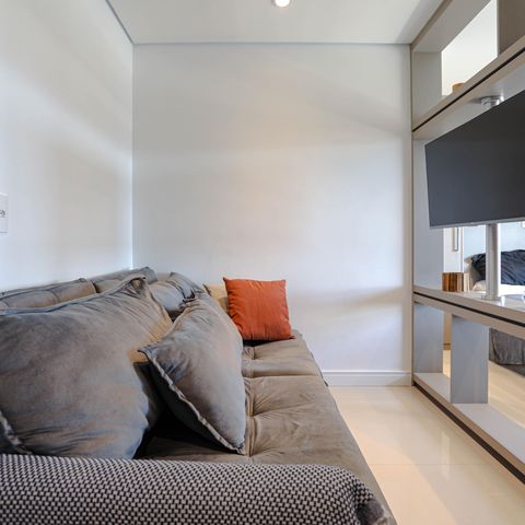 Apartamento para alugar com 27m², 1 quarto e 1 vaga Apartamento para alugar com 27m², 1 quarto e 1 vagaSala